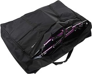 GUOER Travel Bag for Folding Wheelchair Rollator Extra-Large Carry Compact Wheelchair Transport Chair Extra Large Duffel Storage Bag Lightweight Foldable OneSize Black