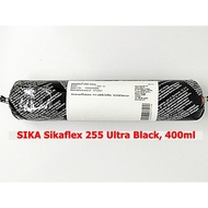 SIKA SikaFlex Ultra/Extra 255 ซิก้า กาวซิลิโคนติดกระจกรถยนต์ สีดำ แห้งเร็ว หลอดแข็ง 310มล หลอดนิ่ม 4