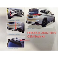 PERODUA ARUZ 2019 (3 IN 1) BODYKIT WITH SPOILER AND WITHOUT SPOILER (WITH PAINTED)