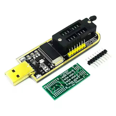 CH341 24 25 Series EEPROM Flash BIOS USB Programmer with Software & Driver