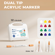 ENMY Acrylic Paint Marker Set with Dual Tip
