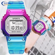 Men's digital watch waterproof sports ladies watch