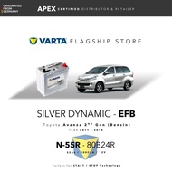 TOYOTA VARTA SILVER DYNAMIC EFB Battery AVANZA 2ND GEN PETROLTOYOTA