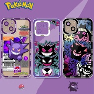 Casing For Huawei Y7A Y9S P40 30 Lite Nova 5T 3i 5i 7i 6 7 9 SE 4E Honor 20 8X Y9 Prime 2019 Cellphone Case Clear TPU Cartoon Pokemon Pikachu Gengar Eevee Japan Anime