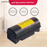 【SPGH】 High Temperature Resistance Rat Box Mice Control Catcher Bait Box 23×9×8CM Hot