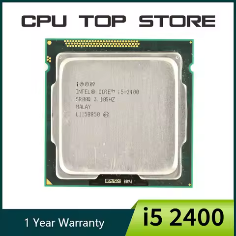 Intel Core i5 2400 Quad-Core 3.1GHz LGA 1155 desktop cpu processor