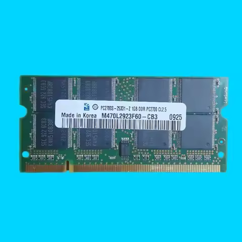 PC2700S-25331-Z M470L2923F60-CB3 1GB DDR 333 notebook memory stick