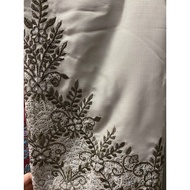 Kain Pasang Sulam indonesia/ Baju Kurung/ Jubah