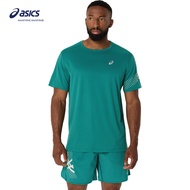 ASICS Men ICON Short Sleeve Tee in Rainy Lake