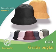 Topi bucket hat polos dewasa buckethat dewasa pria bucket hat wanita