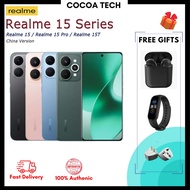 【2025 New】Realme 15 Pro / Realme 15T /  Realme 15 Mediatek Dimensity 7300+ (4nm) 7000mAh Realme 15 S
