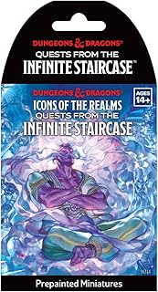 WizKids D&D Icons of The Realms: Quests from The Infinite Staircase | Single Booster | Dungeons and 