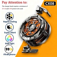 1 Piece, Item Number GT-03, Purple/Orange, Made Of ABS + Aluminum Alloy, With RGB Light, Ultra-Quiet