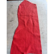 Togo leather light red kulit lembu asli 1.6-1.8mm soft size 1.5-3 square feet