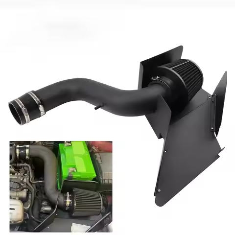 High Performance Cold Air Intake System Kit + Filter Black For VW Golf MK5 MK6 Beetle Scirocco 1.4TS