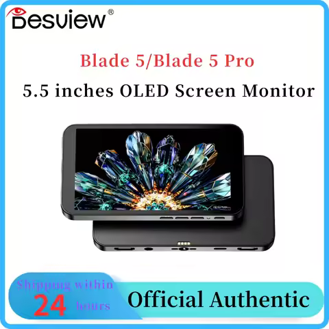 Desview Blade 5/Blade 5 Pro Touch Screen Monitor 5.5 inch OLED Screen HDMI Director Monitor for Maki