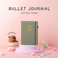 🌟สมุด Bullet journal - Capybara matcha theme