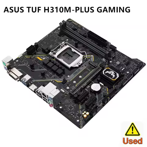 ASUS TUF H310M-PLUS GAMING Micro ATX Mainboard Intel H310 LGA 1151 DDR4 Max 32GB M.2 Support 8th 9th