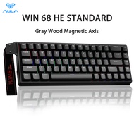 AULA Win60 He 60% Mechanical Keyboard, Hot Swappable Wired Magnetic Switch Mechanical Keyboard, 8000