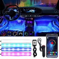 Exclusively Supply Car Ambient Light Colorful RGB Cigarette Lighter USB Interface Ambient Light Musi