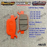 ADV, PCX 150 / 160 - Rear Brake Pad PN 06435-K97-N01
