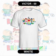 Sinchan Badminton jersey VIC-09 Ready To Win Shinchan T-shirt