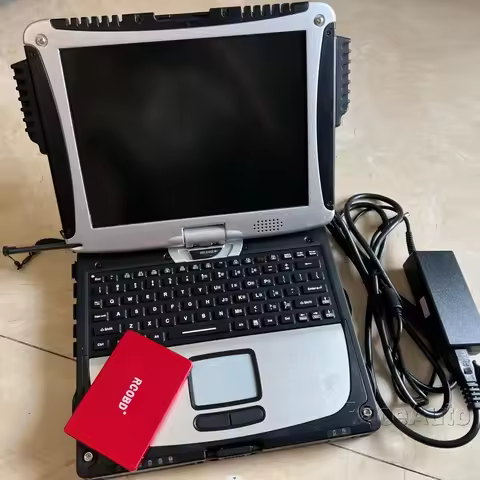 Star Diagnosis Software Mb Sd c4 c5 c6 480GB SSD with Laptop Toughbook CF19 Touch Screen I5 CPU 4G R