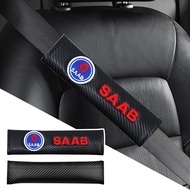 1pcs Comfortable Car Seat Belt Shoulder Pad Driving Seat Belt Protect Cushion for SAAB 03-10 BJ SCS 9-3 9-5 9-2x 9-5x 93 900 9000