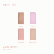 squad cosmetics color library glow cream