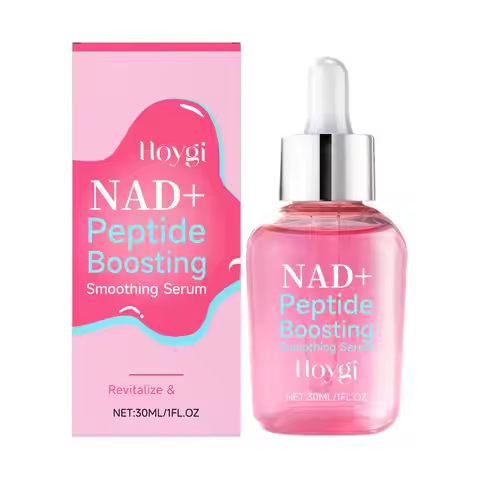 NAD+ Peptide Boosting Serum,Hydrating Antioxidant Serum For Firmness & Radiant Glow,Skincare For Dar