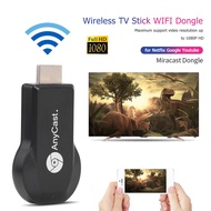 Original Anycast M9 PLUS WiFi Display TV Stick Chromecast Miracast Mirascreen DLNA Airplay Screen Simultaneous TV Dongle HD Clear 1080P Available for Google Home &amp; Chrome HDMI Mirroring Receiver Airmirror Adapter For IOS &amp; Android