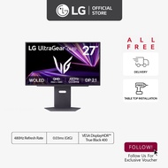 [New] LG 27GX790A-B 27" UltraGear™ QHD OLED Gaming Monitor  | 480Hz Refresh Rate | 0.03ms (GtG) | VE