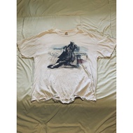 Fruit of the loom vintage cowboy t-shirt cowboy fotl white