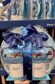 🇨🇦 🚢代購⛔️截單日：10月5日18:00❤️‍🔥🇨🇦加拿大直送  Godiva Holiday DUO Mugs gift set 禮品孖杯套裝