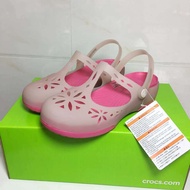 Crocs women's shoes Mary Jane flat sandals beach shoes