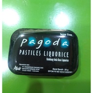 Pagoda Liquorice 20 Gr - Pastiles Candy