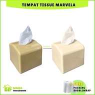 Marvella Tissue Box Square Tissue Box White Aesthetic Tissue Box/ White Tissue Box/