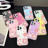 Fresh Floral Phone Case For Samsung Galaxy A73 A72 A71 A51 A50 A50S A30 A30S M56 F56 M40S M36 F36 S2
