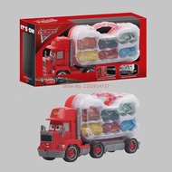 In stock Disney Pixar Cars Set Lightning Mcqueen Figures Jackson Storm Mack Uncle Truck Pull-Back Ca