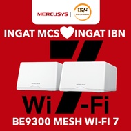 Mercusys BE9300 WiFi 7 Whole Home Mesh System Halo H47BE (2-Pack) (Powered by TP-Link) @ IBN