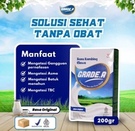 Susu Kambing Etawa Putih Ratu Lebah Plus Madu 1 BOX isi 10 Sachet Solusi Atasi Masalah Pernapasan Fl