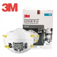 3M 8210 N95 ORIGINAL PARTICULATE RESPIRATOR 1box 20pcs 3 Face Mask Anti Haze Mask Disposable Face Ma