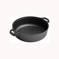 Cast Iron Pan Uncoated Non-Stick Barbecue Frying Pan Kitchen Mini Binaural Wok Induction Cooker Gas Cooker Warm as ever