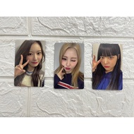 LE SSERAFIM Sakura Yunjin Eunchae Membership Kit Photocard PC