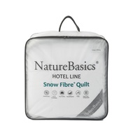 Nature Basics Hotel Line Snow Fibre Quilt |Fabric: 100% Cotton |Filling: Snow Fibre | 4 Sizes | Hypo