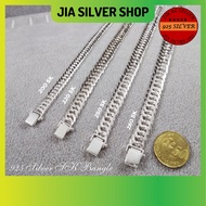 Ready Stock | Original 925 Silver SK Bracelet Bangle For Men | 925 纯银 男士手链 | Gelang Tangan SK Lipan Bangle Lelaki Perak 925