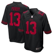 NFL San Francisco 49ers Football Uniform No. 13 Brock Purdy Jersey