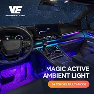 TCS VE K4 MAGIC ACTIVE CAR AMBIELT LIGHT INTERIOR ATMOSPHERE LED