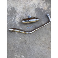 knalpot YRT type gp1 race wheel neck pipe for Vega jupiter smas supra 125 kharisma blade abs revo c7