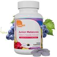 Zahler 1MG Children's Melatonin for Kids - Sleep Support and Quality Rest for Ages 4+ Delicious Natu